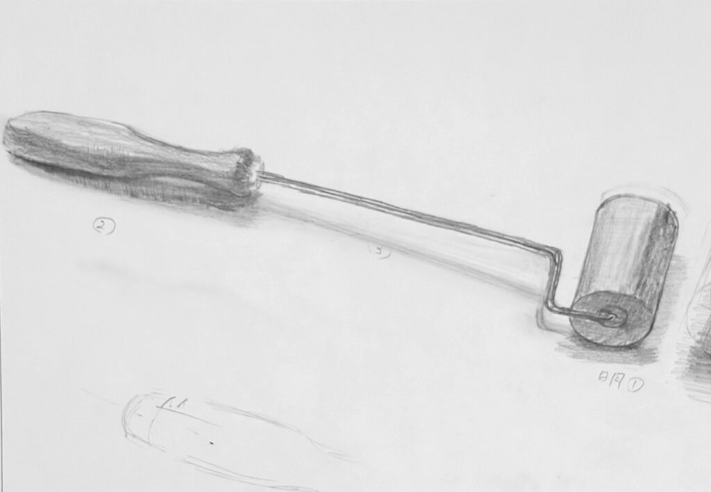 大阪府立工芸高等学校入試対策。基礎的描写。デッサン。