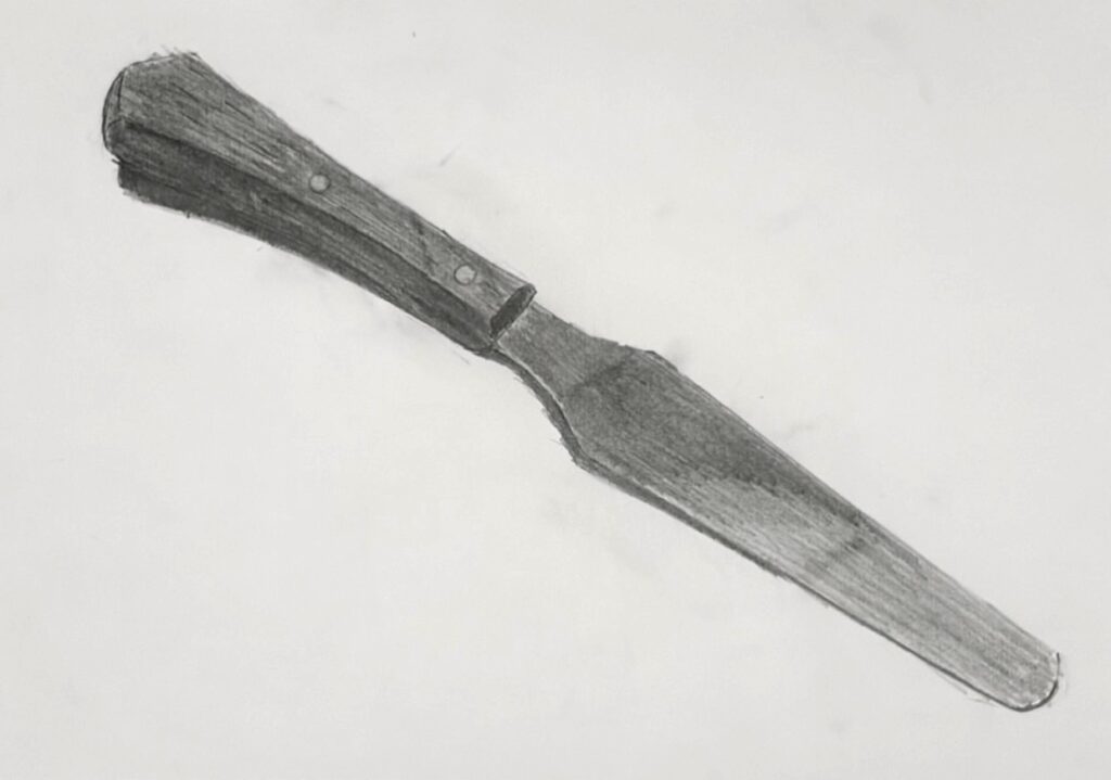 大阪府立工芸高等学校入試対策。基礎的描写。デッサン。